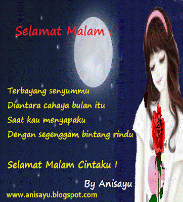 Kumpulan Sms Puisi Pantun Selamat Malam Romantis Terbaru