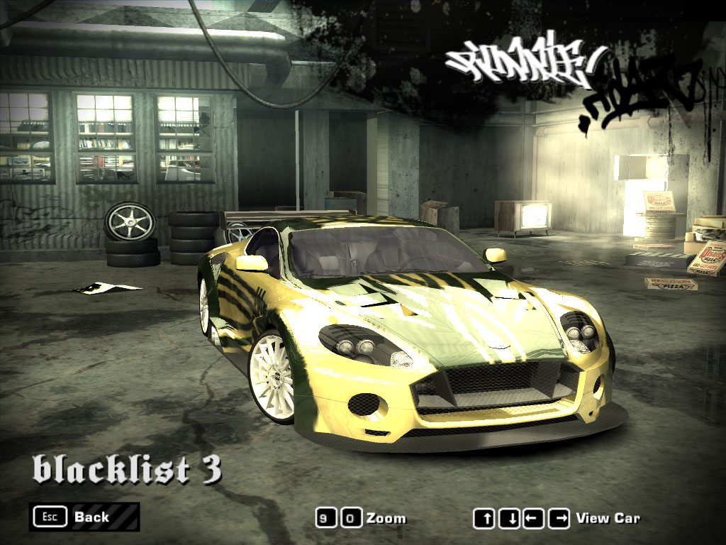 NFS Most Wanted Blacklist In.