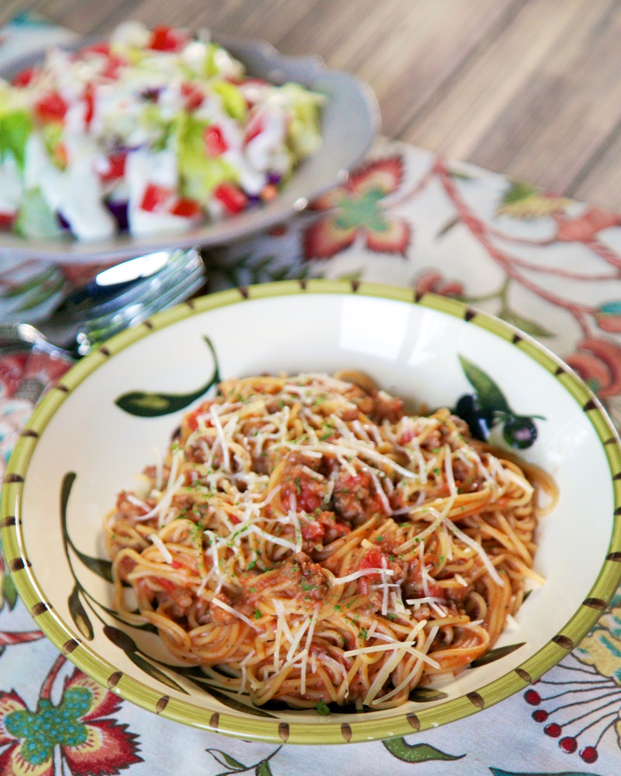 OnePot Spaghetti {No Boil} Plain Chicken®