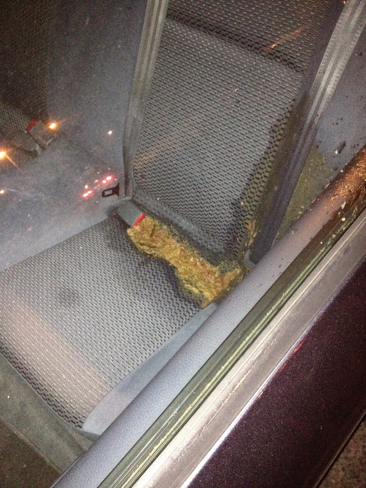 vomiting drunk vomit uber driver reported inside falsely imgur beware
