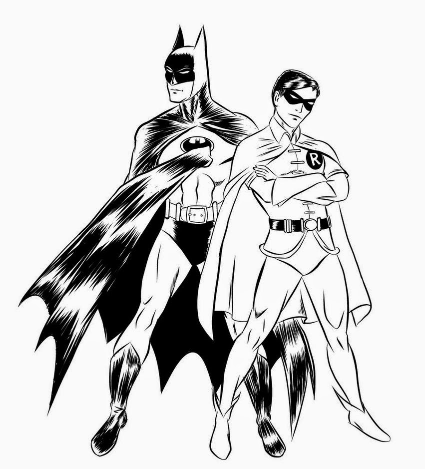 Coloring Pages: Batman Free Downloadable Coloring Pages