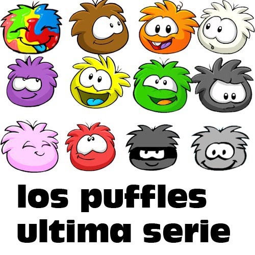 casi todo sobre puffles informacion sobre los pufles