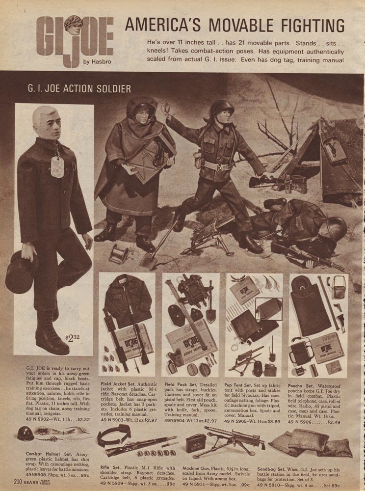 the 39 60s at 50 monday march 9 1964 g i joe vintage christmas catalogs