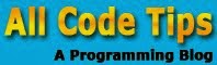 All Code Tips ~ Code Tutorial of C, Web, PHP, CodeIgniter, SQL, Tricks N Tips