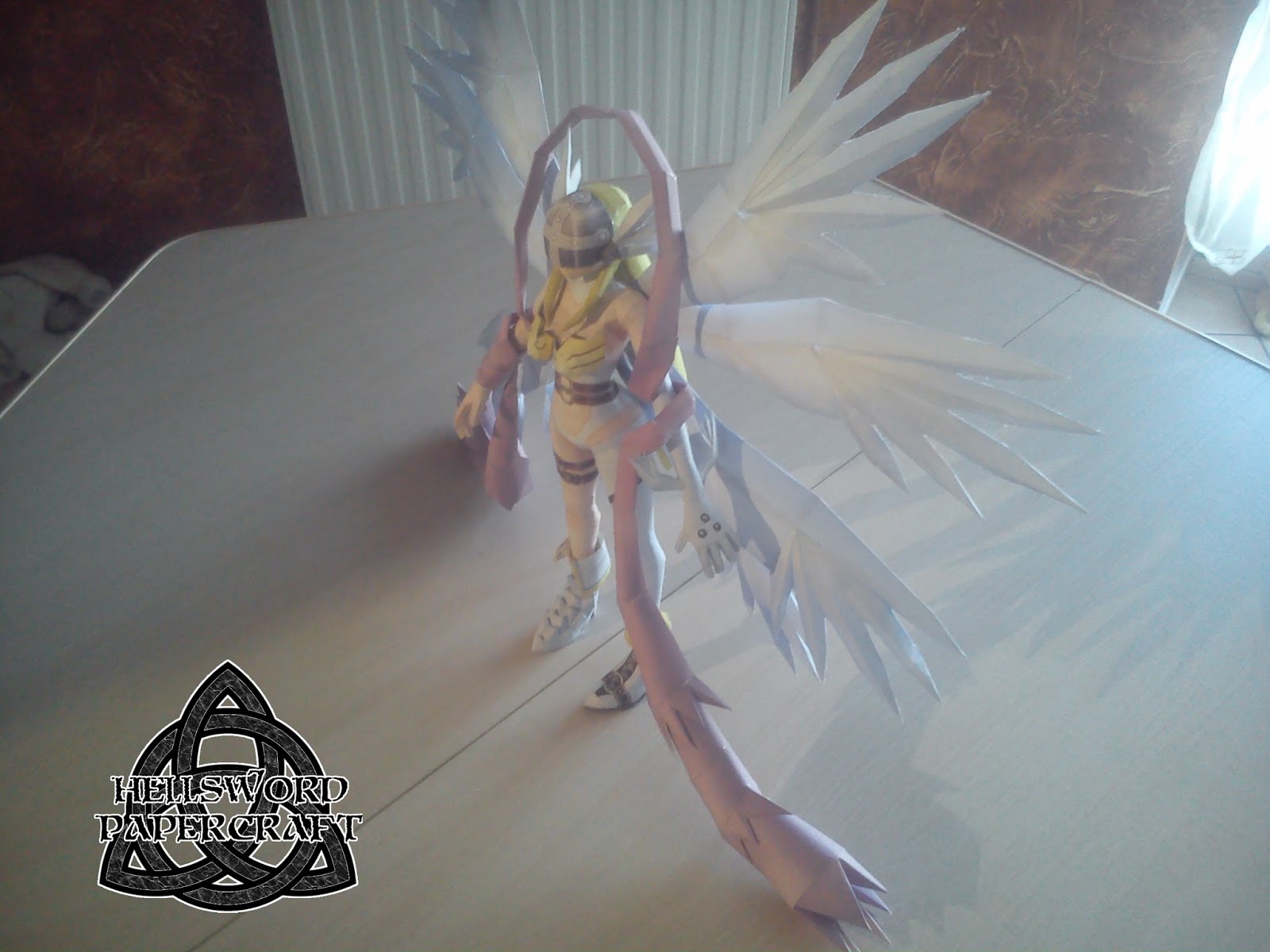 hellsword papercraft digimon angewomon papercraft