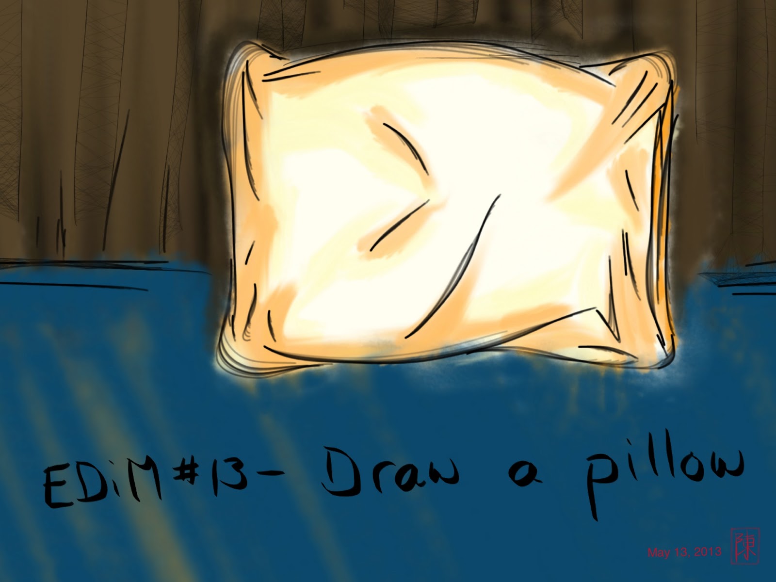 Lavender Knits A Pillow