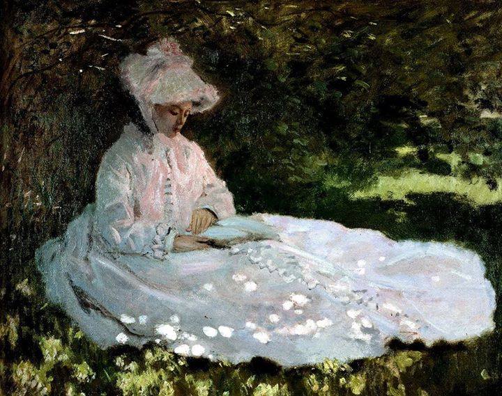 Claude Monet. Mujer que Lee, 1872