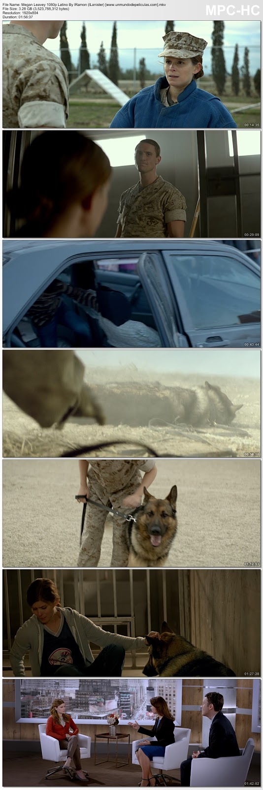 Capturas de la película.