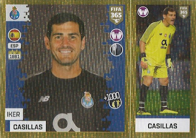 Sticker 285 a//b Vincent Aboubakar Panini FIFA365 2019 FC Porto