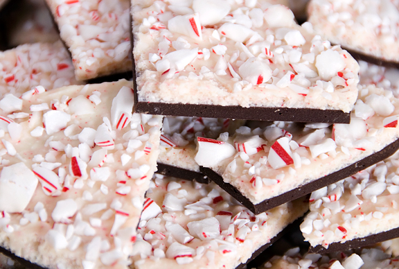 Image result for chocolate peppermint bark
