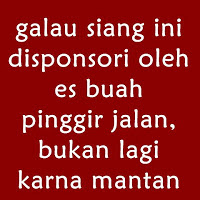 DP BBM Sedih