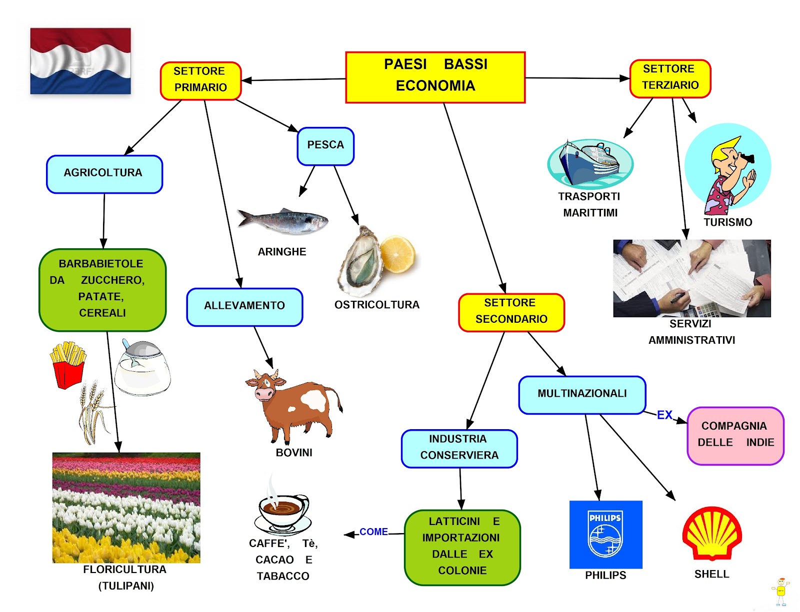 MAPPER PAESI BASSI ECONOMIA