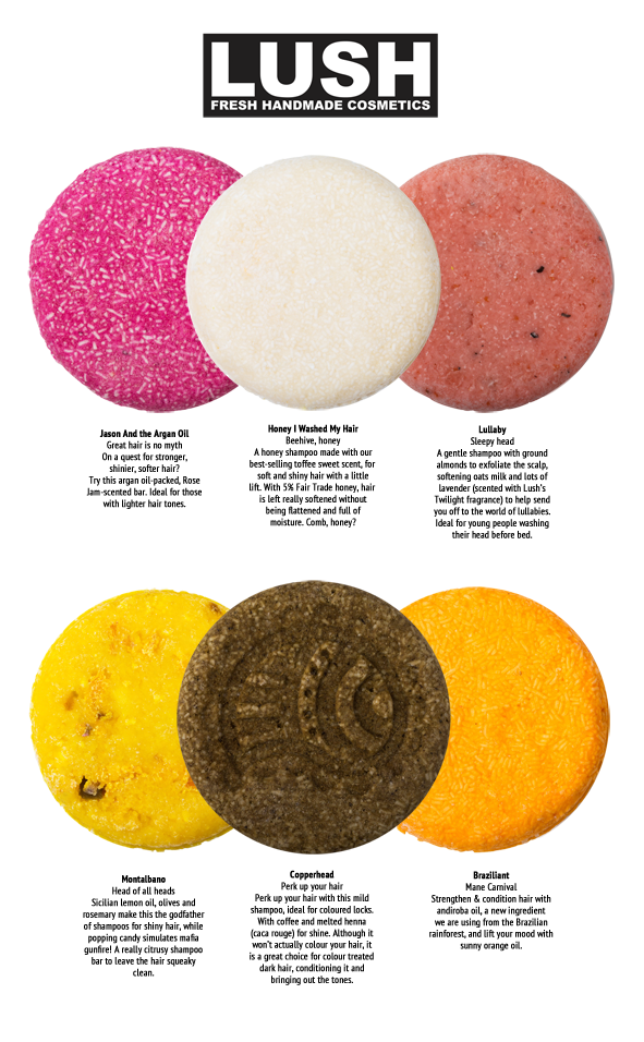 NEW Solid Shampoo Bars from LUSH! Curvy Nounzie