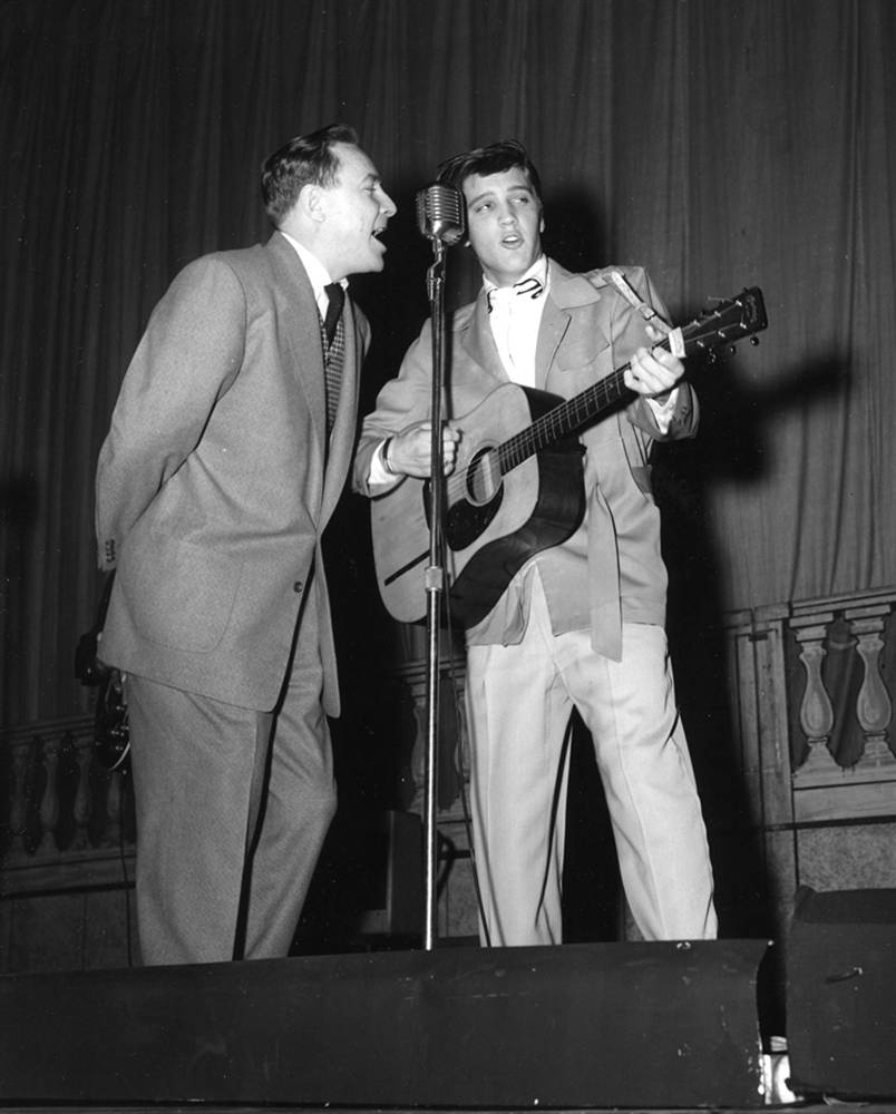 Stunning Image of Elvis Presley  on 2/6/1955 