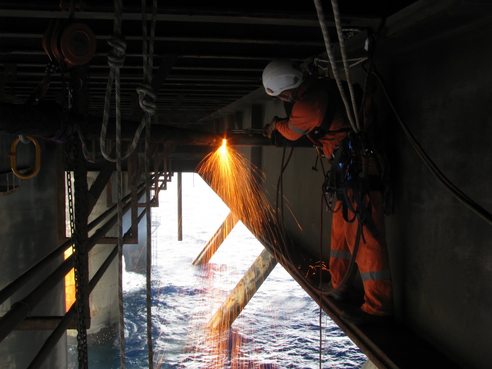 Rope Access Welding AHRM Rope Access Coded Welding services Perth WA