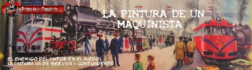 La pintura de un maquinista