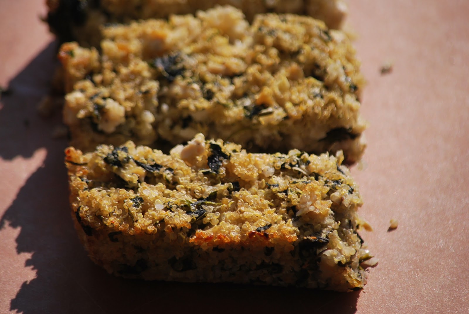 My story in recipes Baked Quinoa Squares