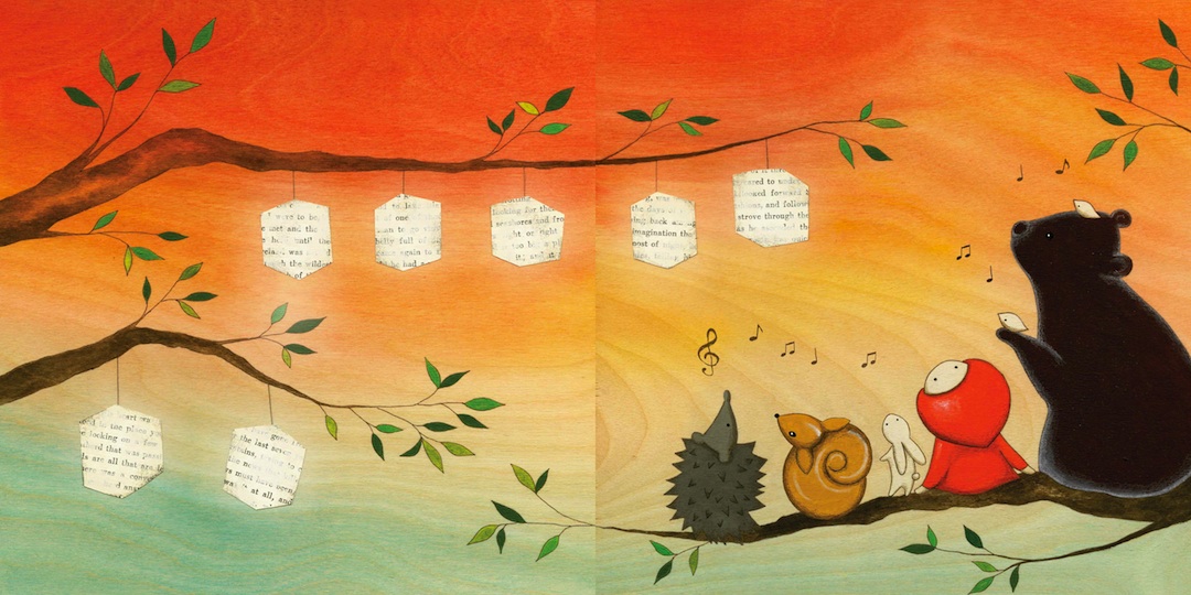 Mundie Kids Children's Book Review Blog Book Review Red Knit Cap Girl