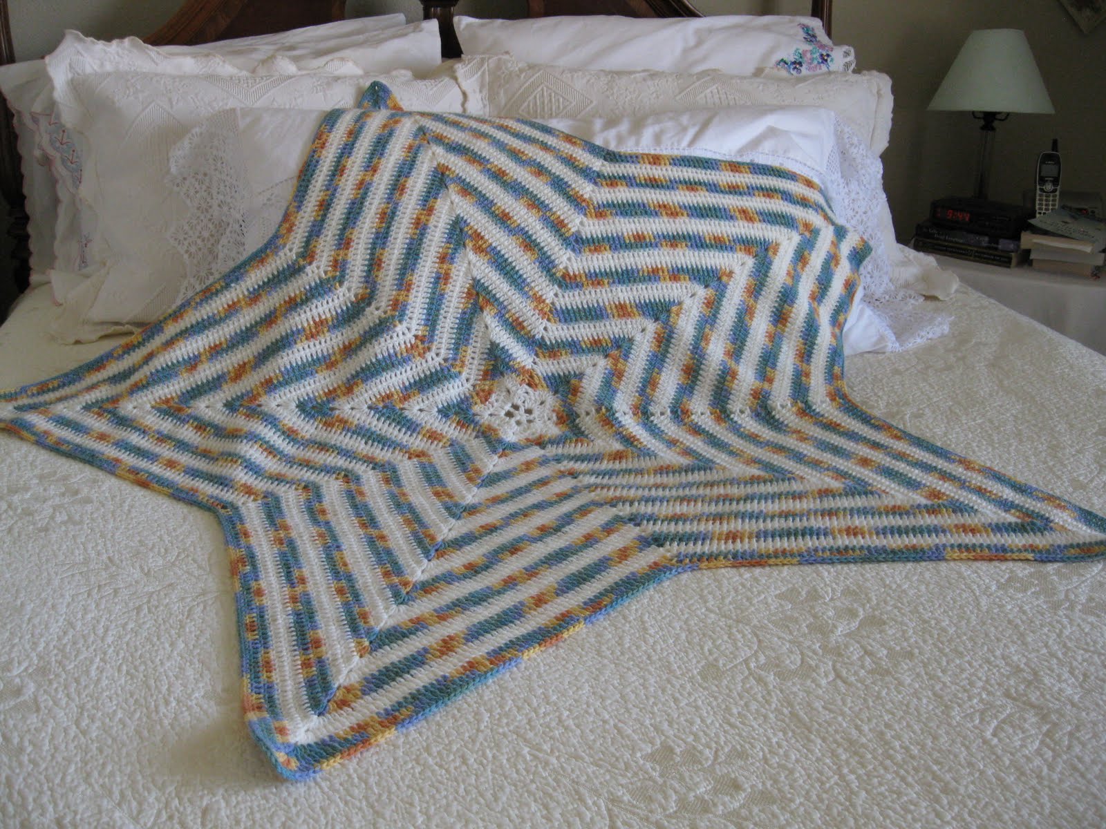Creative Quest Finished Baby Star Blanket