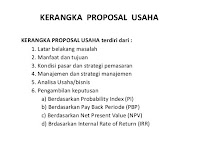 Contoh Proposal Bisnis Plan Contoh Proposal Bisnis Plan
