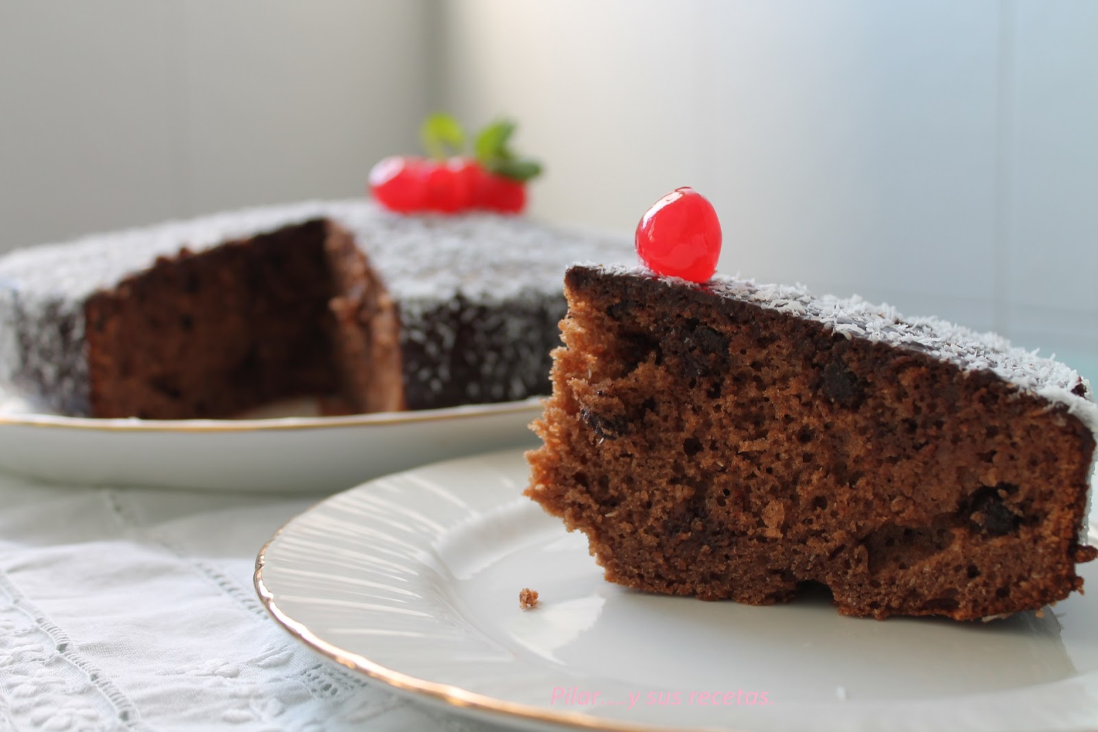 Pilar.....y sus recetas Tarta De Chocolate Y Coco