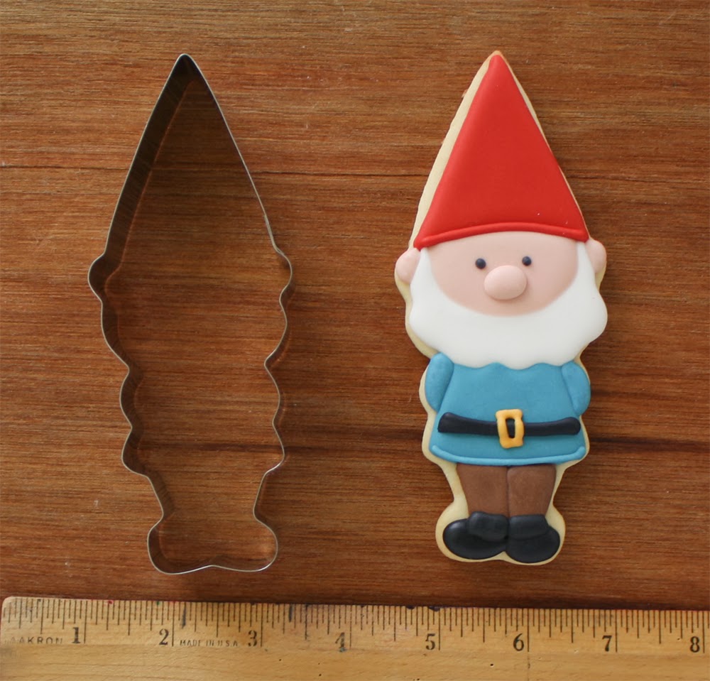 Gnome & Mushroom Cookie Platter Set