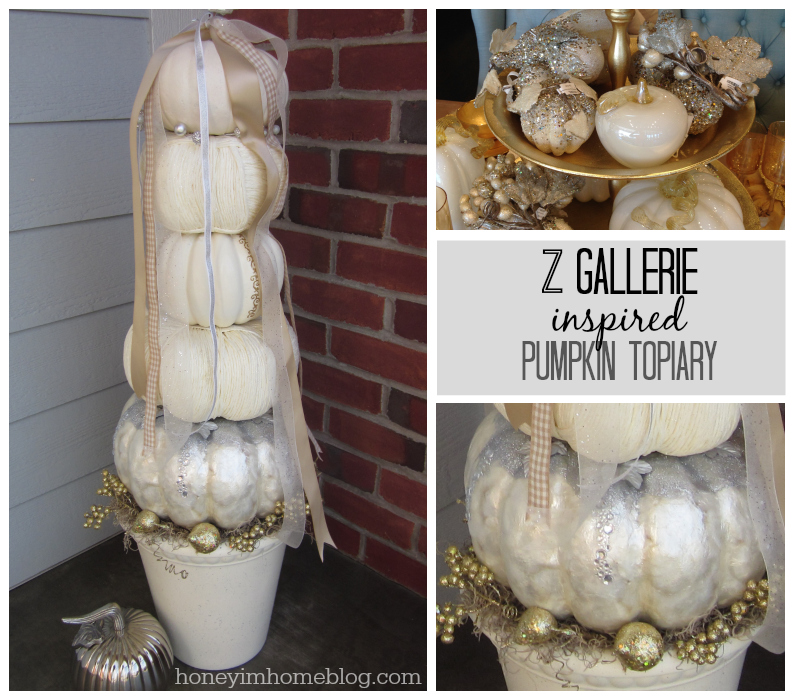 Honey I'm Home Z Gallerie Knock Off Thanksgiving Decor