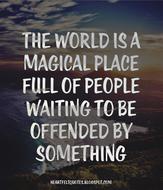 The world is a magical...