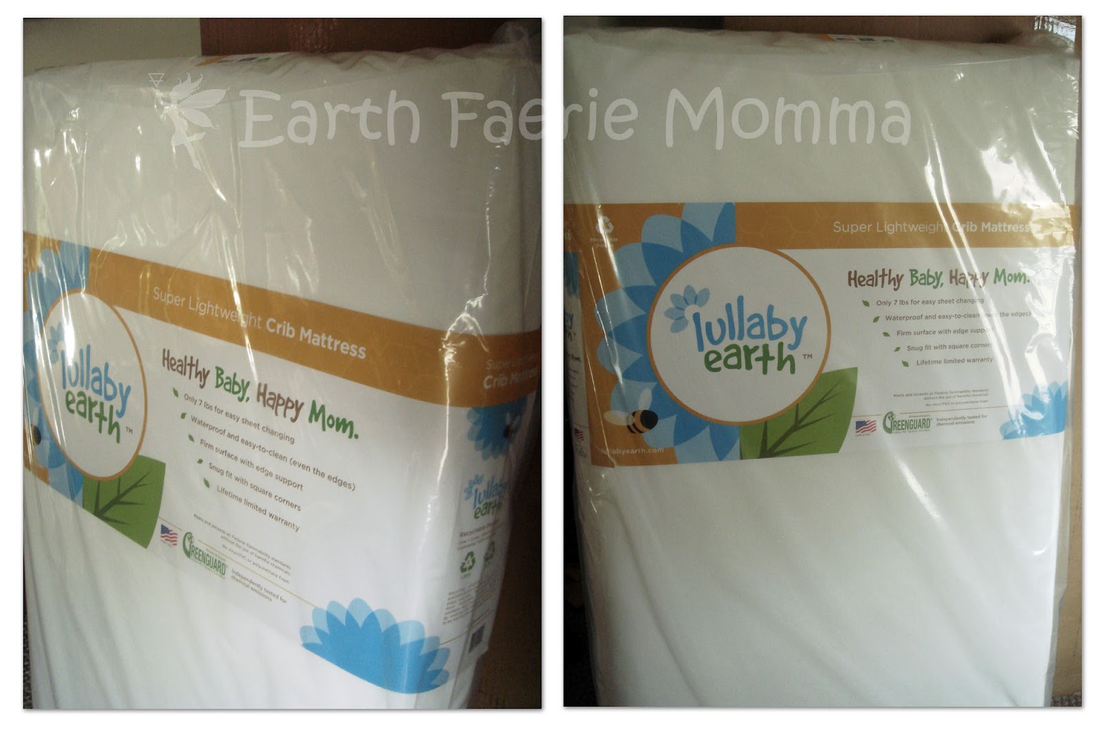 lullaby earth super lightweight crib mattress