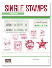 Single Christmas stamps