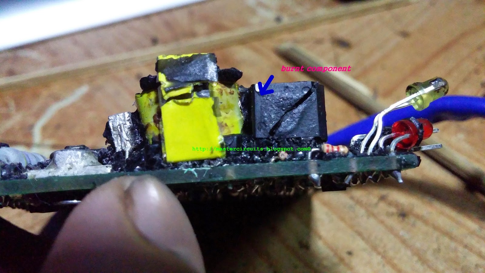 Motorcycle Racing Cdi Repair Techy At Day, Blogger At Noon, And Tracing The Entire Board And Drawing The Schematic Gives Me That The Burnt Component With A ...