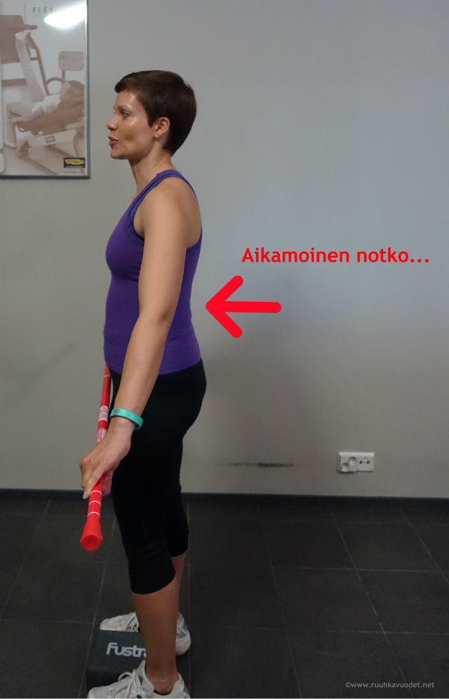 Fustrassa tajusin, että minulla on notkoselkä Fustrassa tajusin, että minulla on notkoselkä
