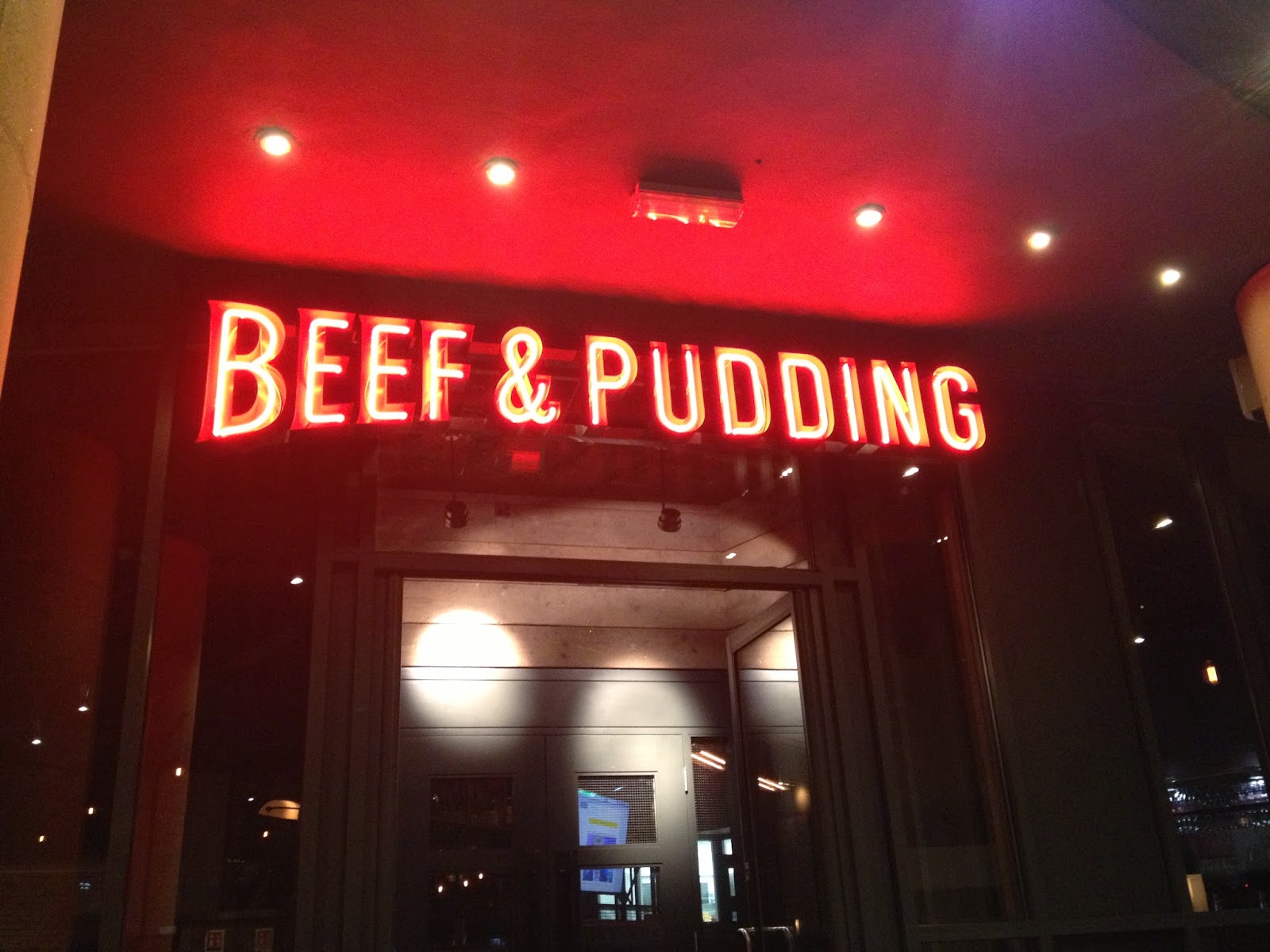 Things to do in Manchester Beef and Pudding, Manchester Yep, it's