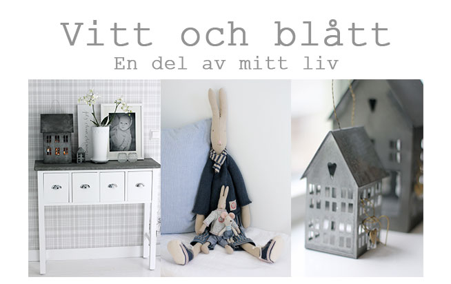 Vitt och blått