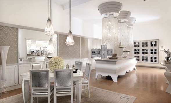 decora y disena: Hermosas Cocinas de Lujo Italianas
