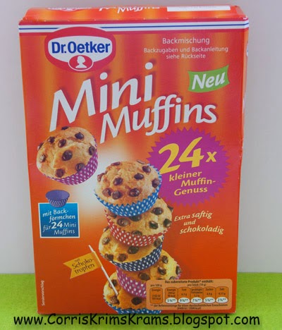 Backmischung Mini-Muffins Dr. Oetker Backmischung, Brandnooz, Dr. Oetker, Muffins