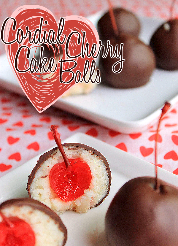 These Cordial Cherry Cake Balls have all the fun and flavor of a cordial cherry without the syrup or mess. Try them for Valentine's Day!