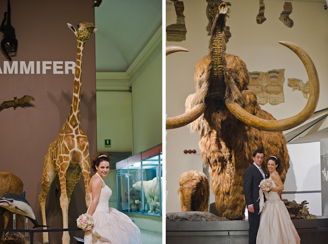 Matrimonio nel museo di Scienze Naturali | ©2012 Rosario Consonni Real wedding, wedding inspiration blog, italian wedding