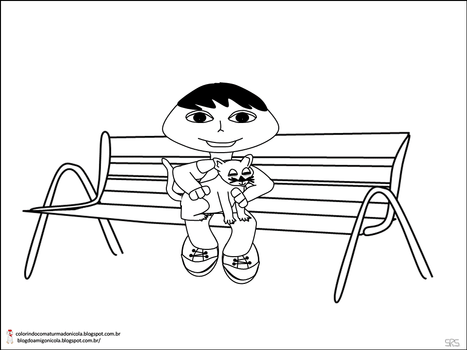 Desenhos para colorir Garten de Banban 4 17 – Colorindo páginas