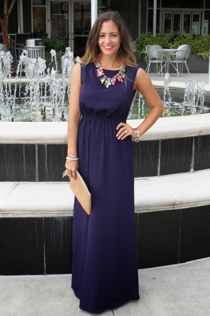 Royal Purple Maxi Dresses