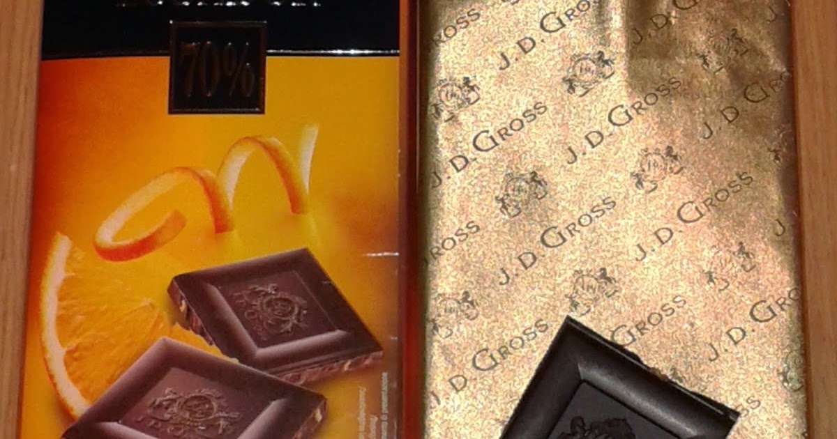 Live a Lidl J.D. Gross Ecuador Dark Chocolate with Orange