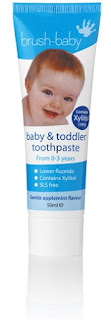brush baby and toddler toothpaste