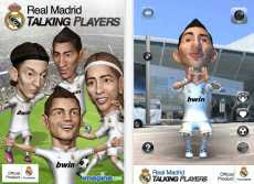 Real Madrid Talking Players juego de futbol para iPhone iPad iPod Touch