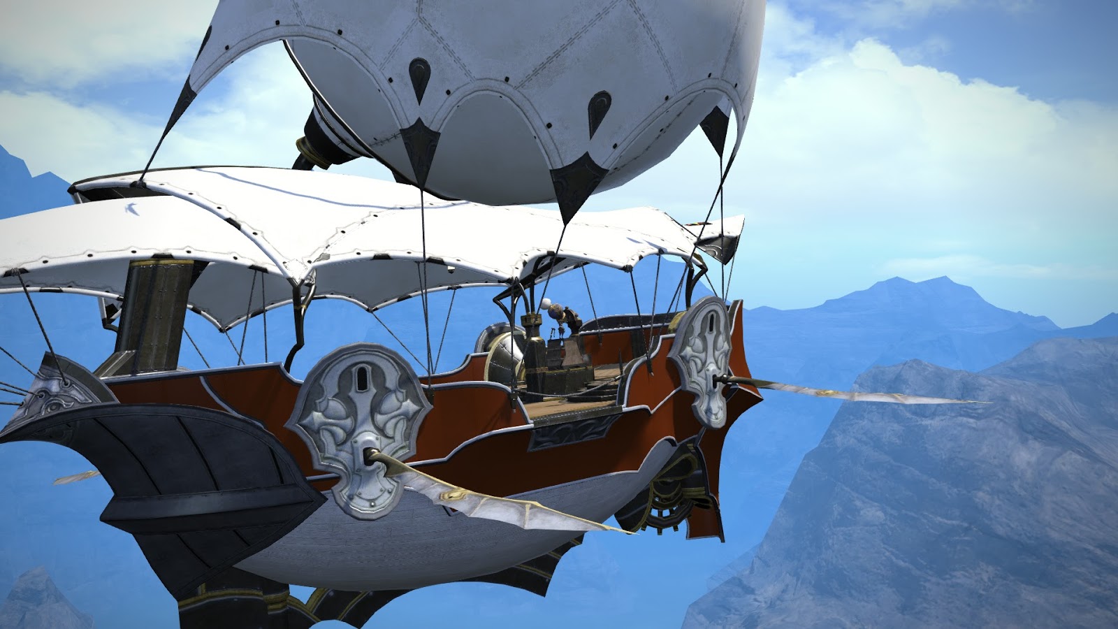 We completed work on our replacement airship and she is a beauty. 