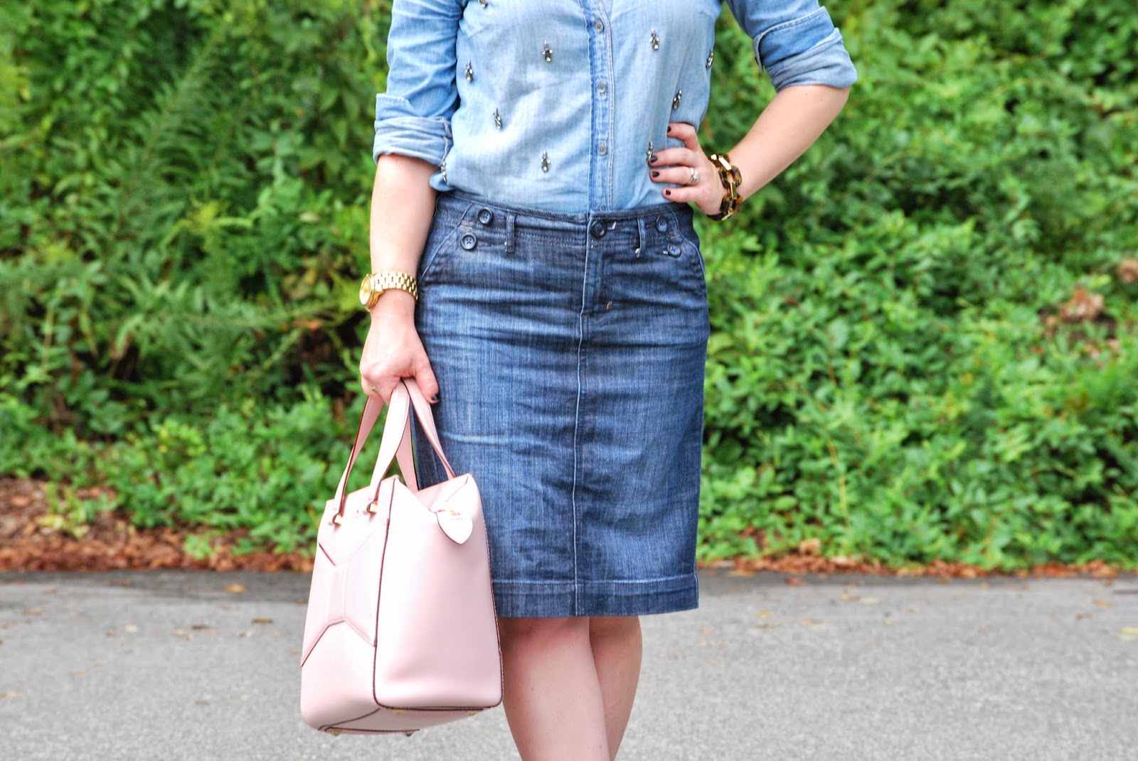 Haute Child in the City canadian tuxedo