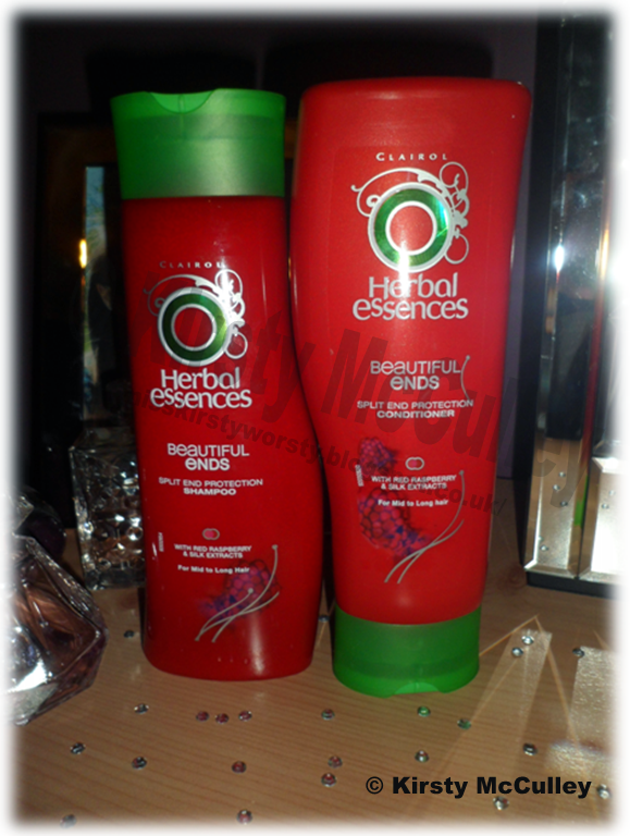 Kirsty Worsty Herbal Essences BEAUTIFUL ENDS
