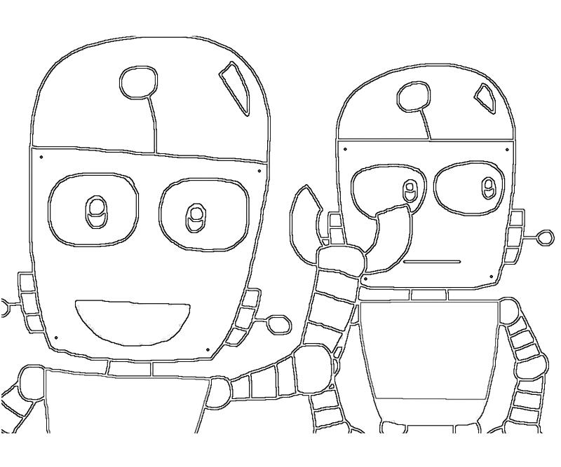Printable Robot Jones Cute Coloring Pages printable-robot-jones-cute-coloring-pages
