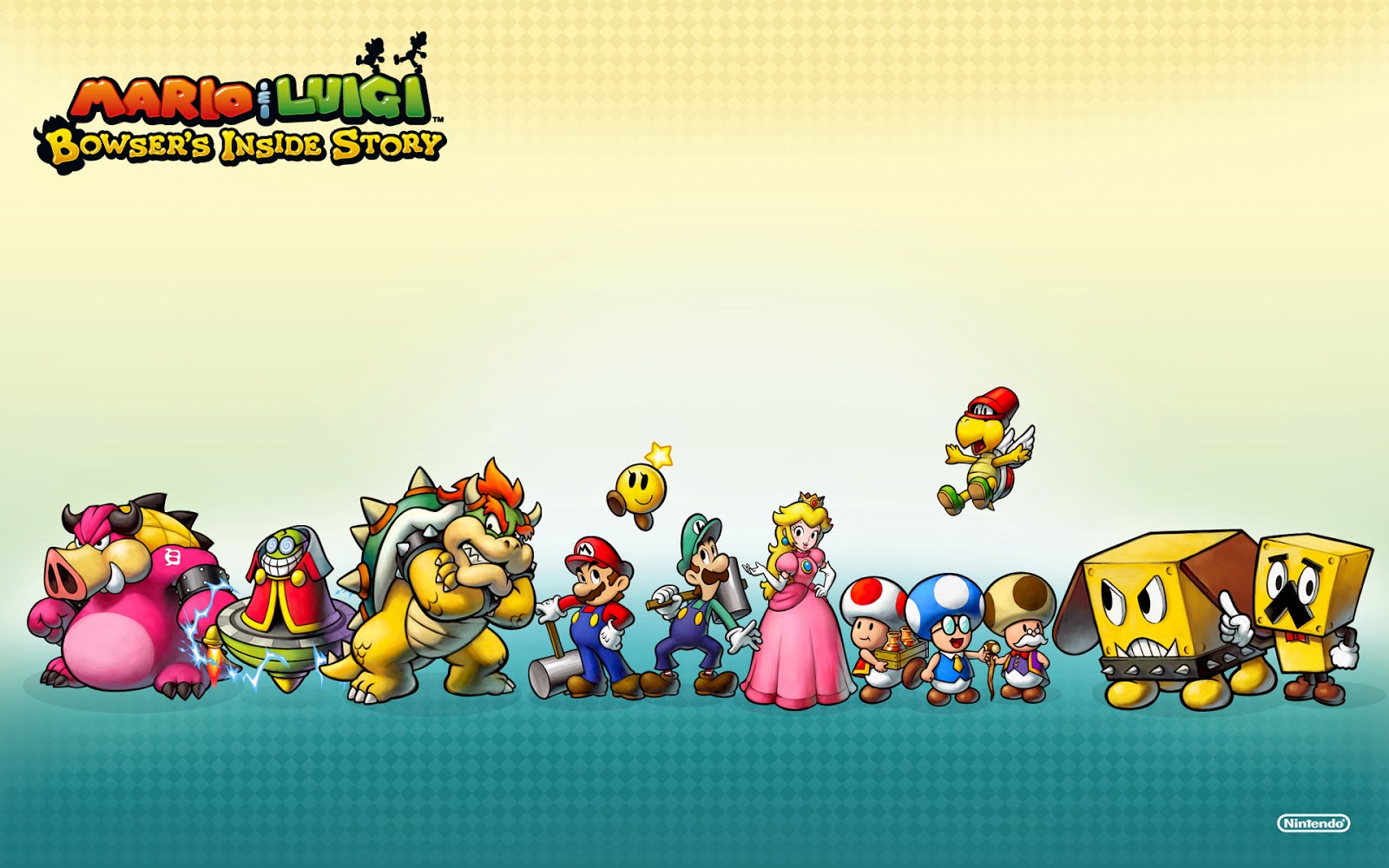 My Super Mario Boy: Bowser's Inside Story Wallpapers