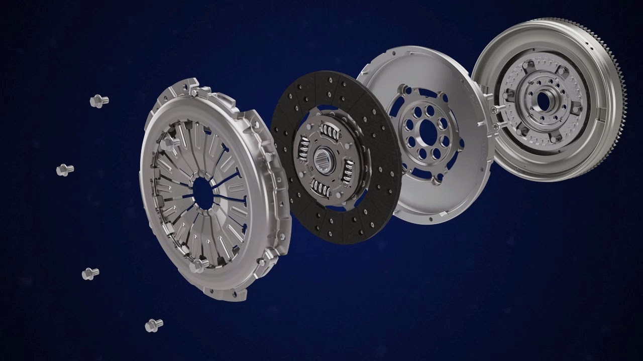 Technical Animation Dual Mass Flywheel & Clutch Lee