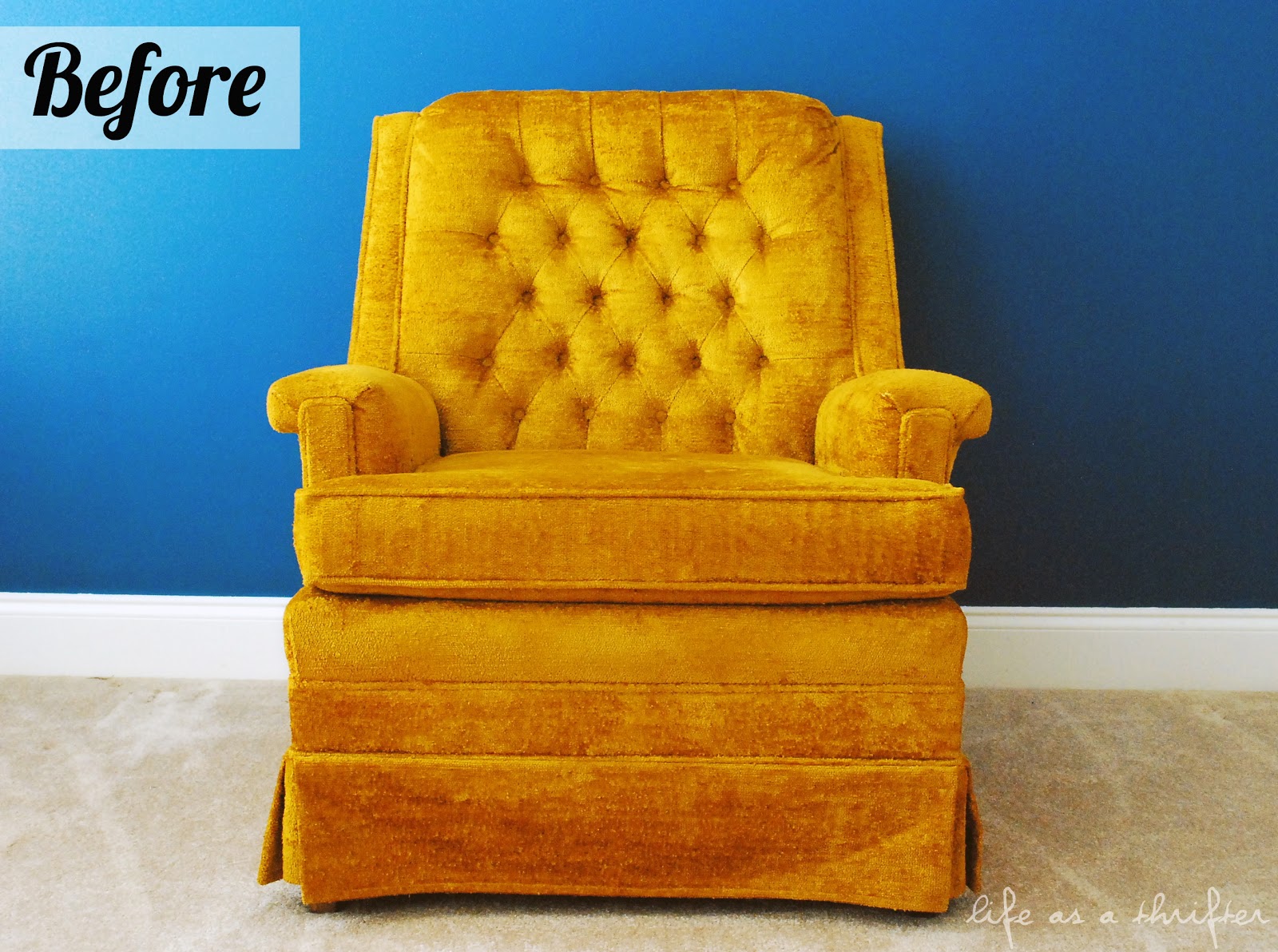 Life as a Thrifter The Nursery Chair